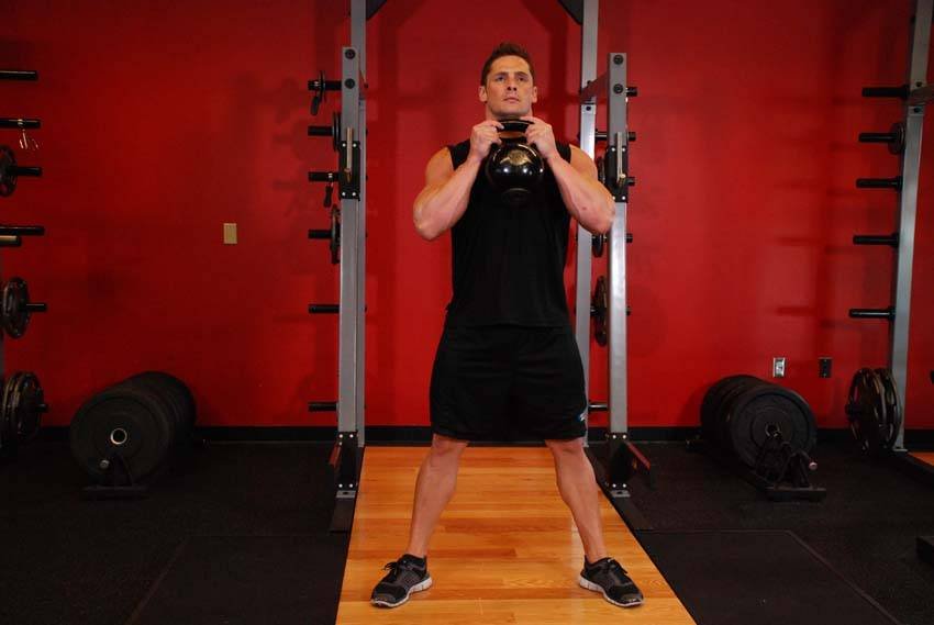 Goblet Squat — Start