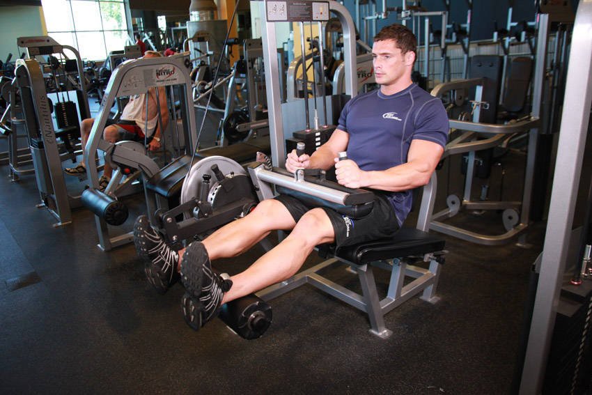 Leg Curl (machine, seated or lying) — Start